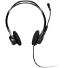 LOGITECH PC960 Corded Stereo Headset BLACK - USB — фото 4