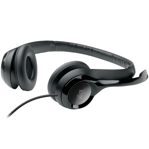 LOGITECH H390 Corded Headset - BLACK - USB — фото 4