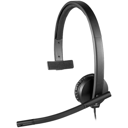 LOGITECH H570E HEADSET MONO (Leatherette Pad) - EMEA