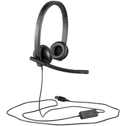 LOGITECH H570E HEADSET STEREO (Leatherette Pad) - EMEA