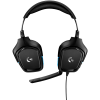 LOGITECH G432 Wired Gaming Headset 7.1 - LEATHERETTE - BLACK/BLUE - USB — фото 3