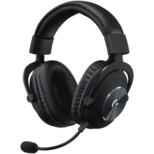 LOGITECH G PRO X Wired Gaming Headset - Blue Mic - BLACK - USB DAC — фото 2
