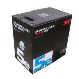 Кабель UTP cat 5e 24/1 AWG LSZH 305м -blue