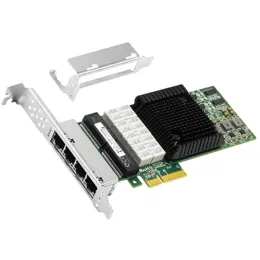 Сетевая карта LR-Link 4 порта 10/100/1000Base-T LRES8001PT-BP