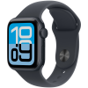 Apple Watch SE 3 GPS 40mm Midnight Aluminium Case with Midnight Sport Band - S/M,Model A3324 (MEH94ET/A)