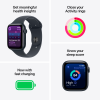 Apple Watch SE 3 GPS 40mm Midnight Aluminium Case with Midnight Sport Band - S/M,Model A3324 (MEH94ET/A) — фото 7