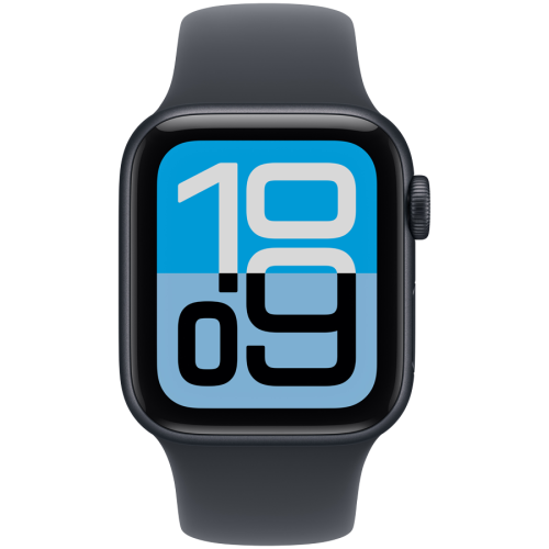 Apple Watch SE 3 GPS 40mm Midnight Aluminium Case with Midnight Sport Band - M/L,Model A3324 — фото 2