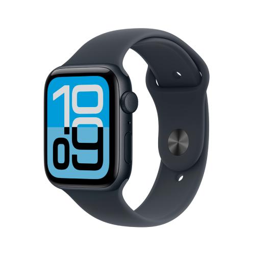 Apple Watch SE 3 GPS 44mm Midnight Aluminium Case with Midnight Sport Band - M/L,Model A3325 — фото 5