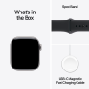 Apple Watch Series 11 GPS 42mm Space Grey Aluminium Case with Black Sport Band - S/M,Model A3331 (MEQW4ET/A) — фото 12