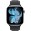 Apple Watch Series 11 GPS 42mm Space Grey Aluminium Case with Black Sport Band - S/M,Model A3331 (MEQW4ET/A) — фото 2