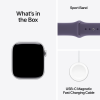 Apple Watch Series 11 GPS 42mm Silver Aluminium Case with Purple Fog Sport Band - M/L,Model A3331 — фото 12