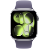 Apple Watch Series 11 GPS 42mm Silver Aluminium Case with Purple Fog Sport Band - M/L,Model A3331 — фото 2
