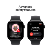 Apple Watch Series 11 GPS 46mm Jet Black Aluminium Case with Black Sport Band - S/M,Model A3333 — фото 10