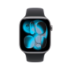 Apple Watch Series 11 GPS 46mm Space Grey Aluminium Case with Black Sport Band - S/M,Model A3333 — фото 6