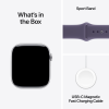 Apple Watch Series 11 GPS 46mm Silver Aluminium Case with Purple Fog Sport Band - S/M,Model A3333 — фото 12