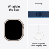 Apple Watch Ultra 3 GPS + Cellular 49mm Natural Titanium Case with Blue/Bright Blue Trail Loop - S/M,Model A3281 — фото 11