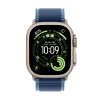 Apple Watch Ultra 3 GPS + Cellular 49mm Natural Titanium Case with Blue/Bright Blue Trail Loop - M/L,Model A3281 — фото 6