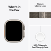 Apple Watch Ultra 3 GPS + Cellular 49mm Natural Titanium Case with Natural Titanium Milanese Loop - Small,Model A3281 — фото 11