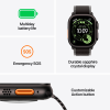 Apple Watch Ultra 3 GPS + Cellular 49mm Natural Titanium Case with Natural Titanium Milanese Loop - Small,Model A3281 — фото 7