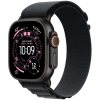 Apple Watch Ultra 3 GPS + Cellular 49mm Black Titanium Case with Black Alpine Loop - Small,Model A3281