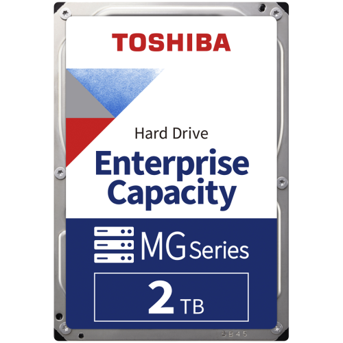 HDD Server TOSHIBA MG10 2TB CMR 512e, 3.5'', 512MB, 7200RPM, SATA, SKU: HDEB02FGEA51F