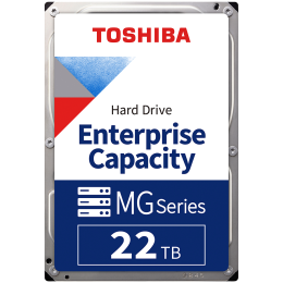 HDD Server TOSHIBA MG10 22TB MAMR 512e, 3.5'', 512MB, 7200RPM, SATA, SKU: HDEB00NGEA51F
