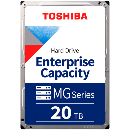 HDD Server TOSHIBA MG10 20TB MAMR 512e, 3.5'', 512MB, 7200RPM, SAS, SKU: HDEA00SGEA51F