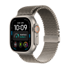 Apple Watch Ultra 4 GPS + Cellular 49mm Natural Titanium Case with Natural Titanium Milanese Loop - M,Model A3579 — фото 3
