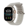 Apple Watch Ultra 4 GPS + Cellular 49mm Natural Titanium Case with Translucent Grey Ocean Band,Model A3579 — фото 3