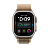 Apple Watch Ultra 4 GPS + Cellular 49mm Natural Titanium Case with Desert Alpine Loop - M,Model A3579 — фото 4