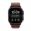 Apple Watch Ultra 4 GPS + Cellular 49mm Black Titanium Case with Burgundy Alpine Loop - M,Model A3579 — фото 4
