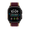 Apple Watch Ultra 4 GPS + Cellular 49mm Black Titanium Case with Burgundy Trail Loop - M/L,Model A3579 — фото 4