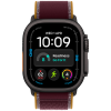 Apple Watch Ultra 4 GPS + Cellular 49mm Black Titanium Case with Burgundy Trail Loop - M/L,Model A3579 — фото 2