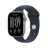 Apple Watch Series 12 GPS 42mm Space Grey Aluminium Case with Navy Blue Sport Band - S/M,Model A3581 — фото 3