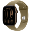 Apple Watch Series 12 GPS 42mm Dark Bronze Aluminium Case with Olive Sport Band - M/L,Model A3581