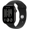 Apple Watch Series 12 GPS 46mm Black Aluminium Case with Black Sport Band - M/L,Model A3584