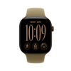 Apple Watch Series 12 GPS 46mm Dark Bronze Aluminium Case with Olive Sport Band - S/M,Model A3584 — фото 4
