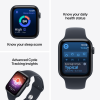 Apple Watch SE 3 GPS 44mm Midnight Aluminium Case with Navy Blue Sport Band - M/L,Model A3325 — фото 5