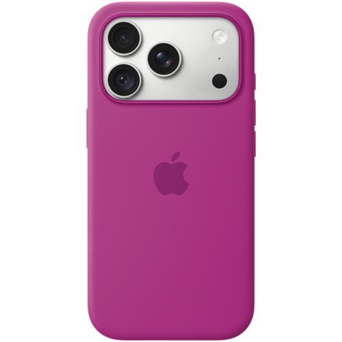 iPhone 18 Pro Silicone Case with MagSafe - Magenta, Model A3701