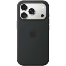 iPhone 18 Pro Silicone Case with MagSafe - Black, Model A3701