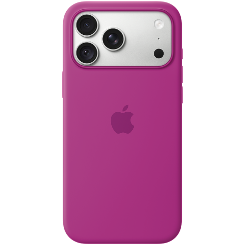 iPhone 18 Pro Max Silicone Case with MagSafe - Magenta, Model A3702