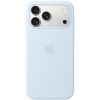 iPhone 18 Pro Max Silicone Case with MagSafe - Crisp Blue, Model A3702
