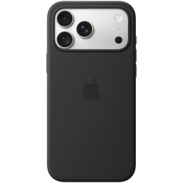 iPhone 18 Pro Max Silicone Case with MagSafe - Black, Model A3702