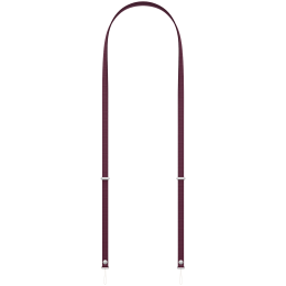 Crossbody Strap - Burgundy, Model A3555