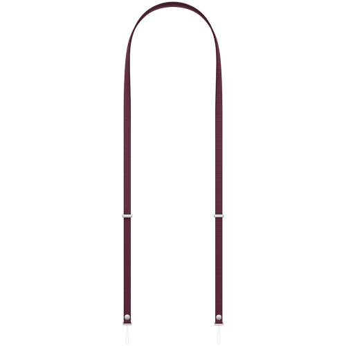 Crossbody Strap - Burgundy, Model A3555