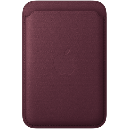 iPhone FineWoven Wallet with MagSafe - Burgundy, Model A3537