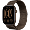 Apple Watch Series 12 GPS 42mm Dark Bronze Aluminium Case with Dark Bronze Milanese Loop,Model A3581
