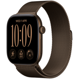 Apple Watch Series 12 GPS 42mm Dark Bronze Aluminium Case with Dark Bronze Milanese Loop,Model A3581