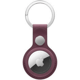 AirTag FineWoven Key Ring - Burgundy, Model A3363