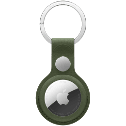 AirTag FineWoven Key Ring - Dark Olive, Model A3363